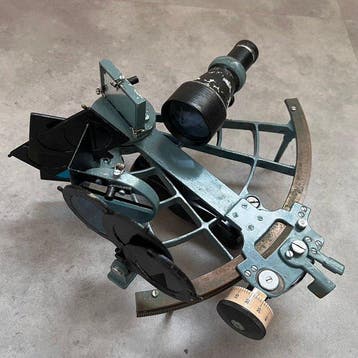 Sextant - Laiton moulé, Laiton - Tamaya & Co Ltd ,Ginza, Verzamelen
