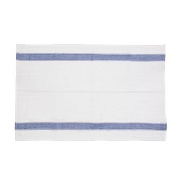 Theedoek polyester/katoen blauw | 762(b)x508(d)mm Vogue, Verzenden, Nieuw in verpakking