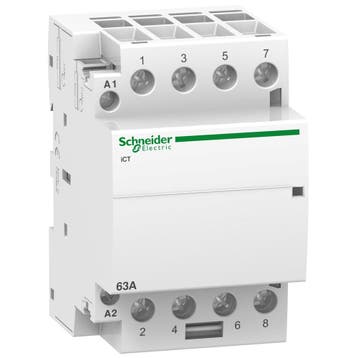 Schneider Electric ICT 63A 4NO Modulaire Contacteur 24V AC -, Verzenden