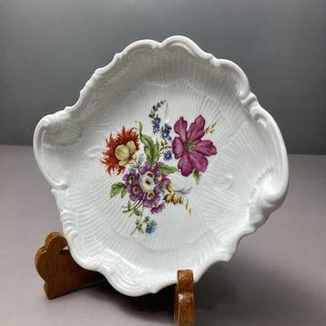 Richard Ginori - Bord - Shell-Shaped Porcelain Dish -