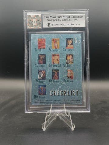 Marilyn Monroe Swatch/Patch Relic Graded card - Beckett 8, Nieuw