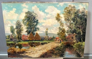 Ilio Giannaccini (1897-1968) - Paesaggio, Antiquités & Art
