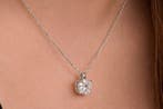 Halsketting - 14 karaat Witgoud - 2.02ct. tw. Diamant, Nieuw