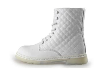 Dockers By Gerli Veterboots in maat 41 Wit, Kleding | Dames, Schoenen, Dockers By Gerli, Verzenden, Wit, Overige typen
