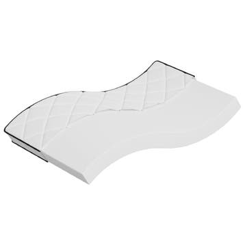 vidaXL Schuimmatras middelzacht 120x200 cm, Verzenden, Nieuw