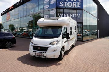 Benimar Mileo 282 zeer verzorgd, 2 x hefbed, trekhaak 80719, Fiat, Vloeistofverwarming, 6 tot 7 meter, Tot en met 3