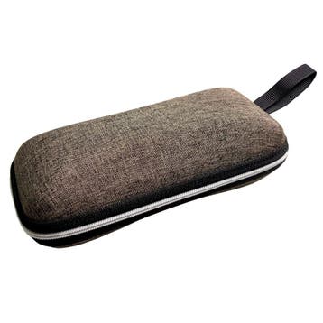 Fako Bijoux - Brillenkoker - Hard Case - Met Rits - Canvas -, Handtassen en Accessoires, Zonnebrillen en Brillen | Dames, Verzenden