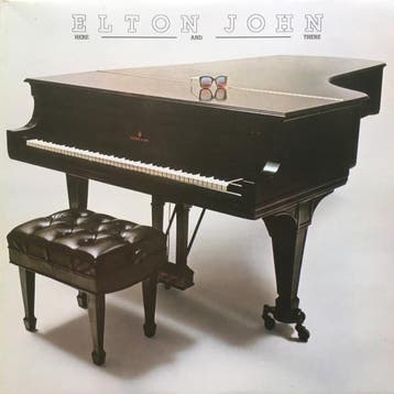 Elton John - Here And There, Verzenden, Gebruikt