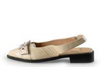 Manfield Slingbacks in maat 38 Wit, Kleding | Dames, Schoenen, Verzenden, Wit, Manfield, Gedragen