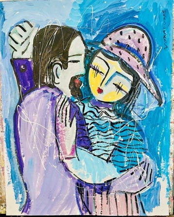 Hrasarkos (1975) - Les Amoureux, Antiek en Kunst