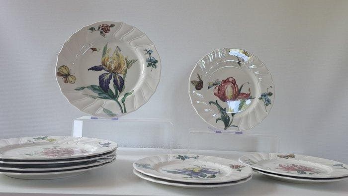 Villeroy & Boch - Bord (10) - Bouquet - Vitro-Porzellan -, Antiquités & Art, Antiquités | Meubles | Tables