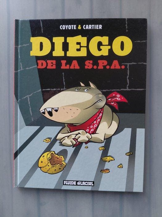 Diego de la SPA T1 + 2x dédicace - C - 1 Album - Eerste druk, Livres, BD