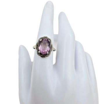 Argent - Bague - Art déco des années 1920 à 1940
