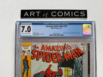 Amazing Spider-Man #99 - Johnny Carson Appearance - CGC 7.0