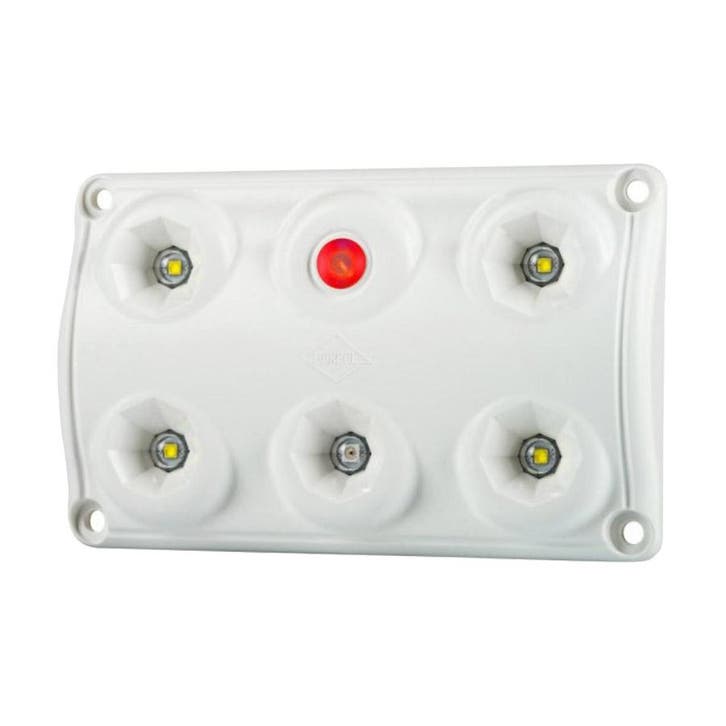 Horpol LED Interieurlamp Wit/Rood Dimbaar + Schakelaar LWD 2, Auto-onderdelen, Verlichting, Nieuw, Ophalen of Verzenden