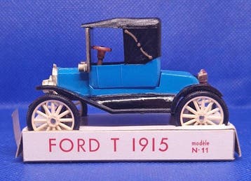 Minialuxe 1:43 - Voiture miniature (3) - Ford T 1915, Double, Nieuw