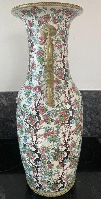 Wasmuel - Monumentalna waza secesyjna (55 cm) – Model 889, Antiquités & Art, Antiquités | Verre & Cristal