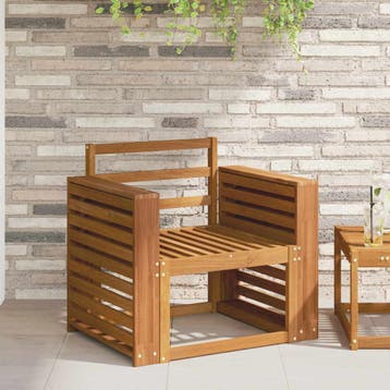 Accoudoirs bois acacia - Promo deco exterieure - Seconde..., Verzenden