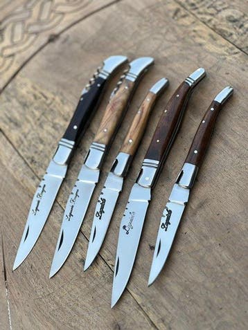 Keukenmes - Kitchen knife set - Laguiole Bougna Met Bee