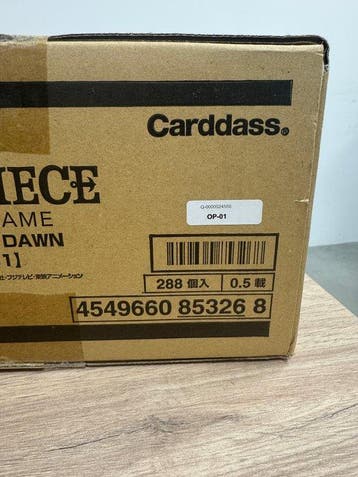 Bandai - 1 Case - One Piece, Hobby en Vrije tijd, Verzamelkaartspellen | Overige, Nieuw