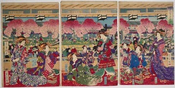 Utagawa Yoshitora (actief circa 1850–1880) – Inamoto in de
