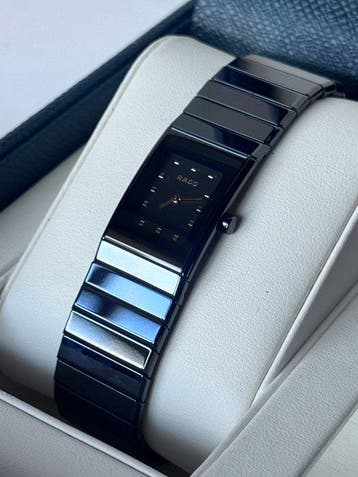 Rado - DiaStar high-tech ceramics integral FULL SET - Sans, Handtassen en Accessoires, Horloges | Heren, Nieuw