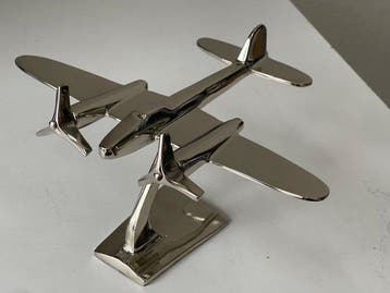 Chromo - Avion de guerre - 2 Engine Propeller Plane