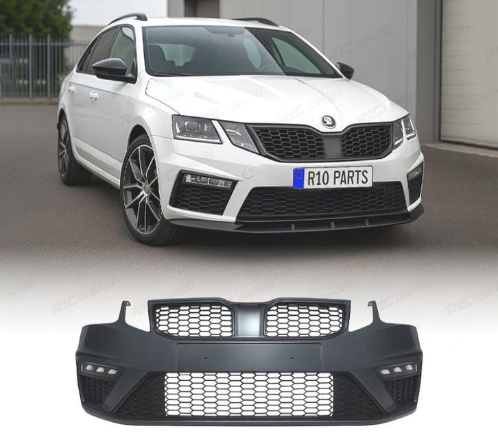PARE-CHOCS AVANT SKODA OCTAVIA 17-20 LOOK RS, Auto-onderdelen, Carrosserie, Verzenden