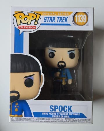FUNKO POP! STAR TREK SPOCK #1139 (TOYS), Collections