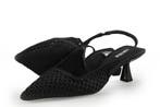 Sacha Slingbacks in maat 38 Zwart, Kleding | Dames, Schoenen, Verzenden, Zwart, Zo goed als nieuw, Sacha