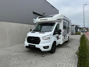 Challenger 260 Graphite Edition - Ford - Automaat - NIEUW, Caravans en Kamperen, Automaat, Caméra de recul, Ringverwarming, Verwarmde buitenspiegels