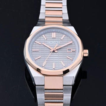 Norton - Borgo - Automatico Miyota 8215 - Acciaio e Oro Rosa, Nieuw