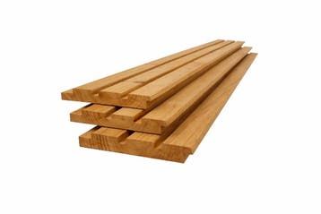 Thermowood | Vuren | Triple Rhombus | Gevelbekleding, Minder dan 25 mm, Nieuw, Ophalen of Verzenden, Plank