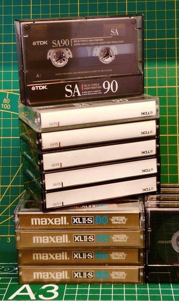 Maxell TDK - XL II, XL II -S, SA, SA -X Lege audiocassette, Audio, Tv en Foto, Nieuw