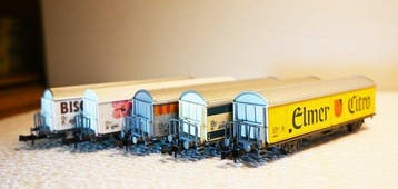 Roco N - 25049, 25067, 25070, 25172 y 25069, - Ensemble de, Hobby en Vrije tijd, Nieuw