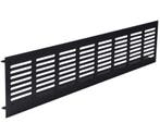 Starx plintrooster 400 x 80 mm zwart, Nieuw
