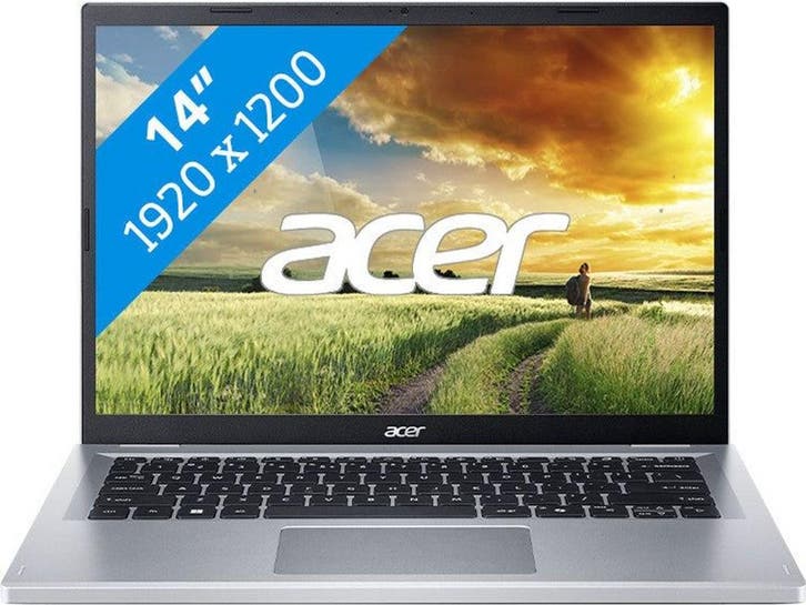 Acer Aspire Go 14 AG14-21P-R0XS - Laptop - QWERTZ, Computers en Software, Windows Laptops, Zo goed als nieuw, Verzenden