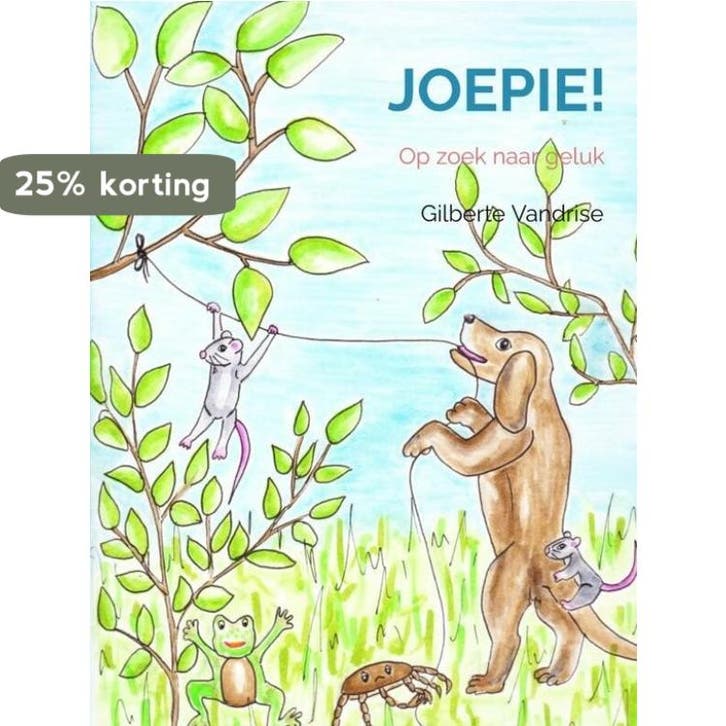 Joepie! 9789464652970 Gilberte Vandrise, Boeken, Kinderboeken | Kleuters, Gelezen, Verzenden