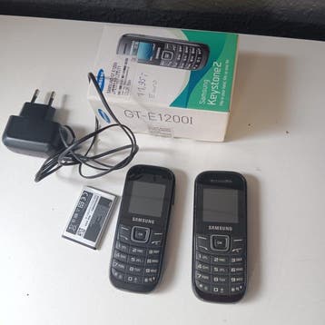 Samsung, Vintages GT-E12001 - Mobiele telefoon, Nieuw