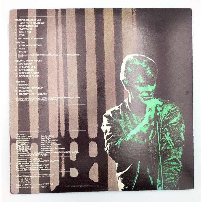 David Bowie - Stage - Vinylplaat - Japanse persing - 1978, CD & DVD, Vinyles Singles