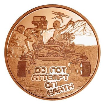 États-Unis. 20 x 1 oz Area 51 Aliens Do Not Attempt On Earth
