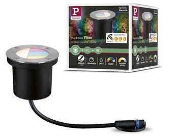 Veiling - Paulmann 94274 LED Plug & Shine ZigBee vloerinbouw