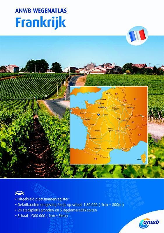 ANWB wegenatlas 9789018043094 ANWB, Livres, Guides touristiques, Envoi