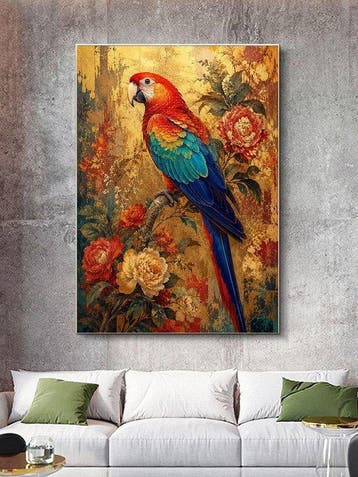 Shayer - The Golden Voice of the Tropics - XL - 60x80cm -