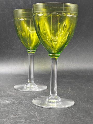 Val Saint Lambert - Charles Graffart - Verre à vin (2) -