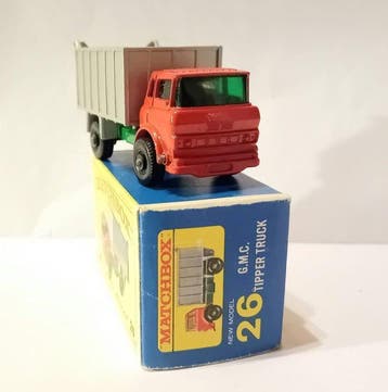 Matchbox 1:64 - Camion miniature - GMC Tipper Truck (26), Nieuw