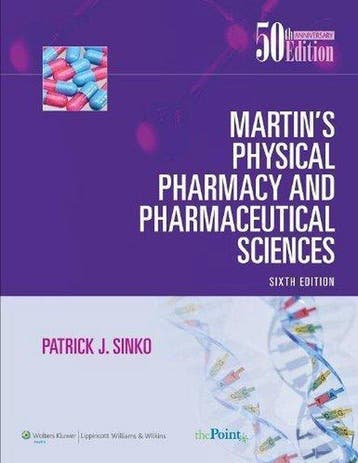 Martins Physical Pharmacy and Pharmaceutical Sciences,, Verzenden, Zo goed als nieuw, Patrick J. Sinko