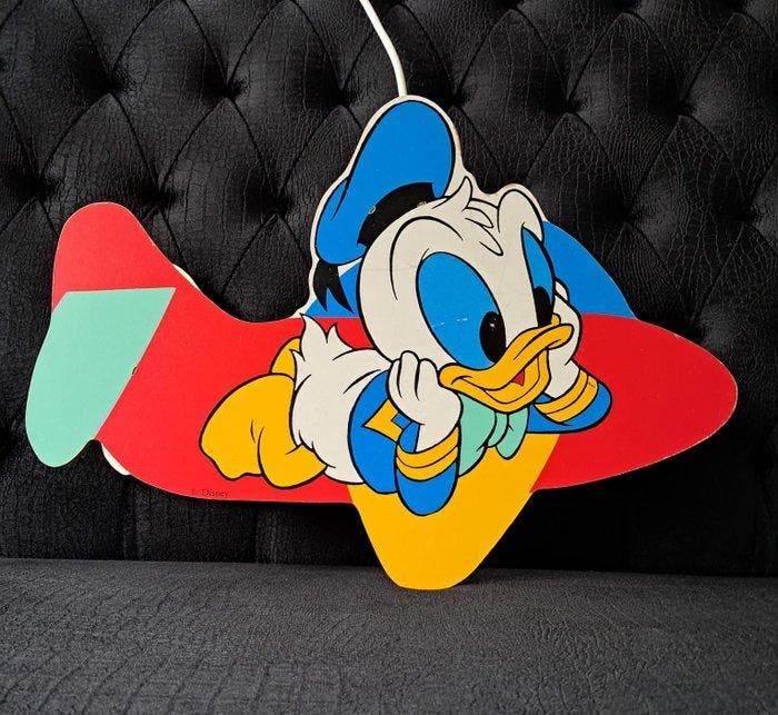 Nicotoy - Lamp (4) - Hout, Plastic, geverfd hout, Verzamelen, Disney