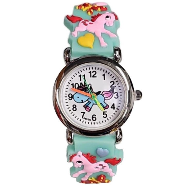 Fako - Kinderhorloge - 3D - Eenhoorn Starlight – Mintgroen, Bijoux, Sacs & Beauté, Montres | Enfants, Envoi