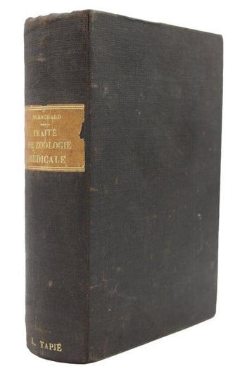 Raphael Blanchard - Traité De Zoologie Médicale - 1889